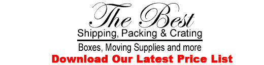 Worldwide Shipping, Packing,crating,Moving, Boxes and Packaging Supplies from Box Brothers. A name you can trust since 1994.