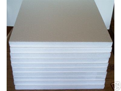 Styrofoam Sheets for Easier Piling and Transport 