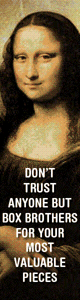 Mona Lisa says Don_t trust anyone but Goodman Packing & Shipping for your most important shipping